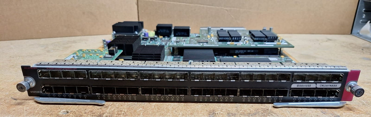CISCO WS-X6748-SFP 48 Port 1000mb SFP Switch Module 2nd :: Alt () Other //