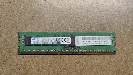 00D5046 IBM 8GB  2Rx8 PC3L-12800R RAM Module 2nd :: Alt () Other //