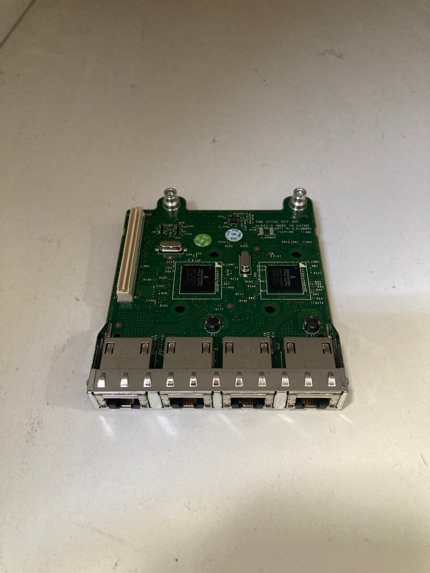 FM487 Dell Broadcom 5720 Quad Port 1Gb Network Interface Card Low Profile 2nd :FM487: Alt () Other //