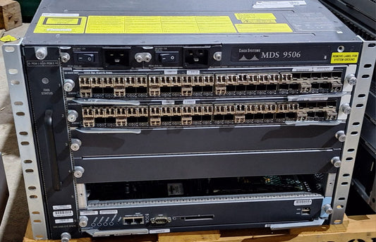 CISCO DS-C9506 6 slot chassis with dual power supply 2nd :DS-C9509: Alt () Other //