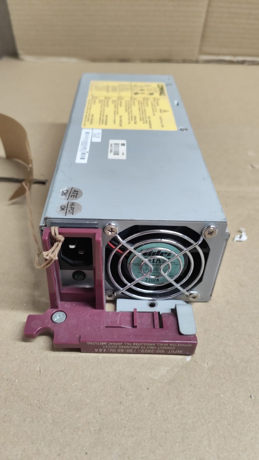 HP ML370 G1 225W Power Supply Unit 283606-001 PN:283623-001 2nd :283623-001: Alt () Other //