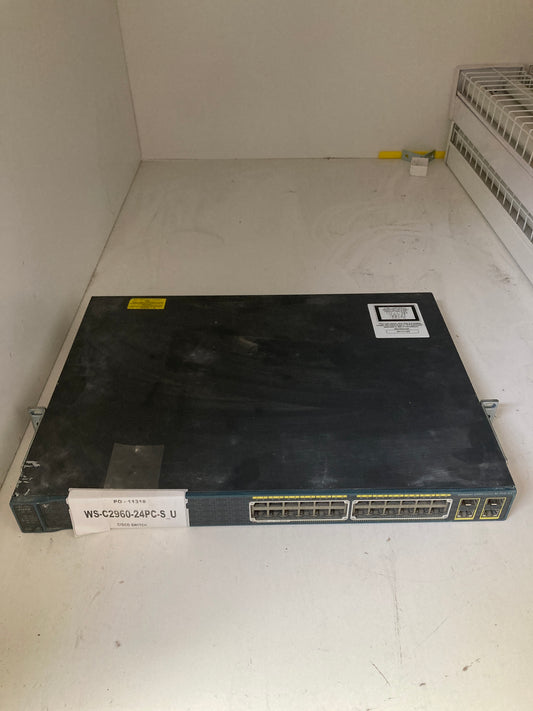 Cisco Catalyst 2960 Series SI PoE-24 Switch PN:WS-C2960-24PC-S 2nd :WS-C2960-24PC-S: Alt () Other //