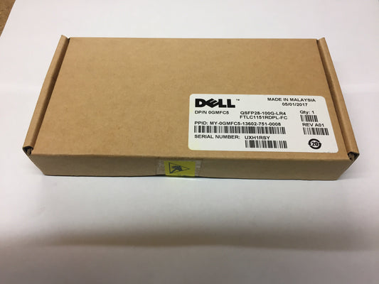 GMFC5 Dell QSFP28-100G-LR4 100GBASE-LR4 1310nm 10km Transceiver