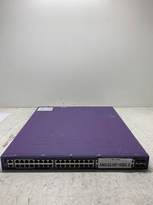 Extreme Networks Summit X460-G2-48P-10GE4-Base 48-Port Switch