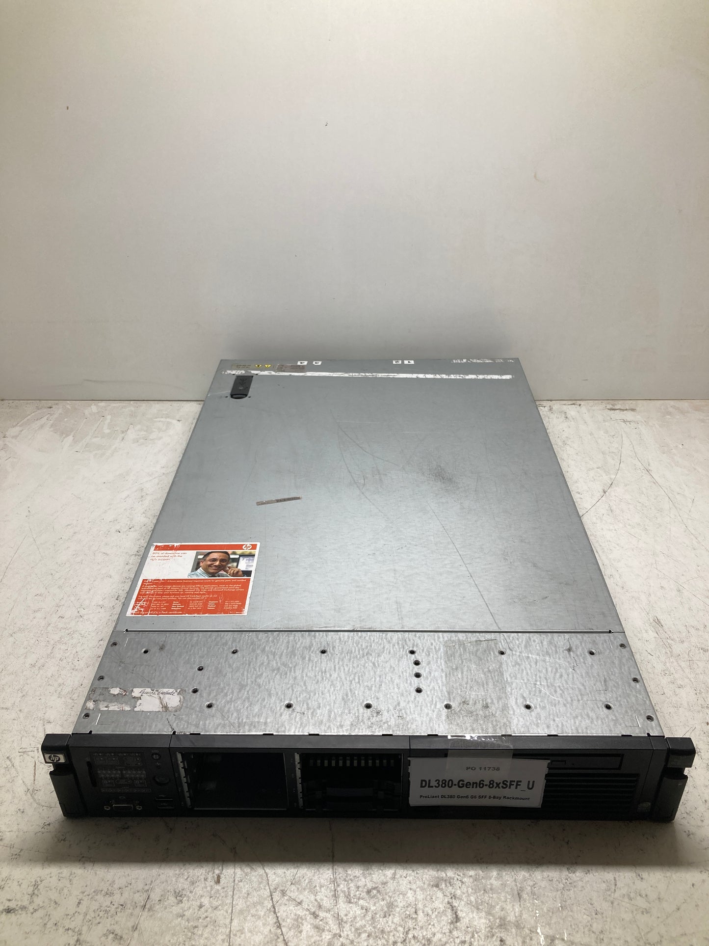 DL380-Gen6-8xSFF HP ProLiant DL380 Gen6 G6 SFF 8-Bay Rackmount Server 2nd :: Alt () Other /491335-371/