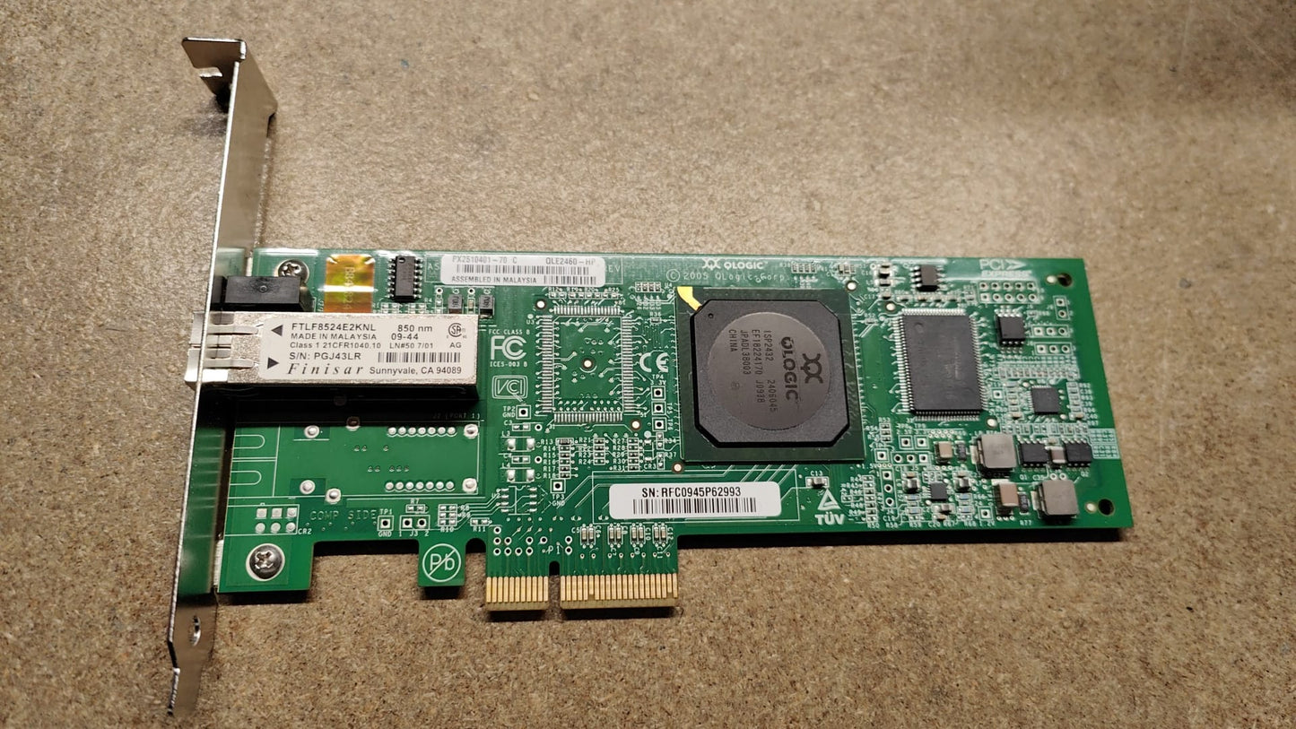 HP HBA FC1142SR Single Port SP 4GB PCI-E AE311A 2nd :AE311A: Alt () Other //