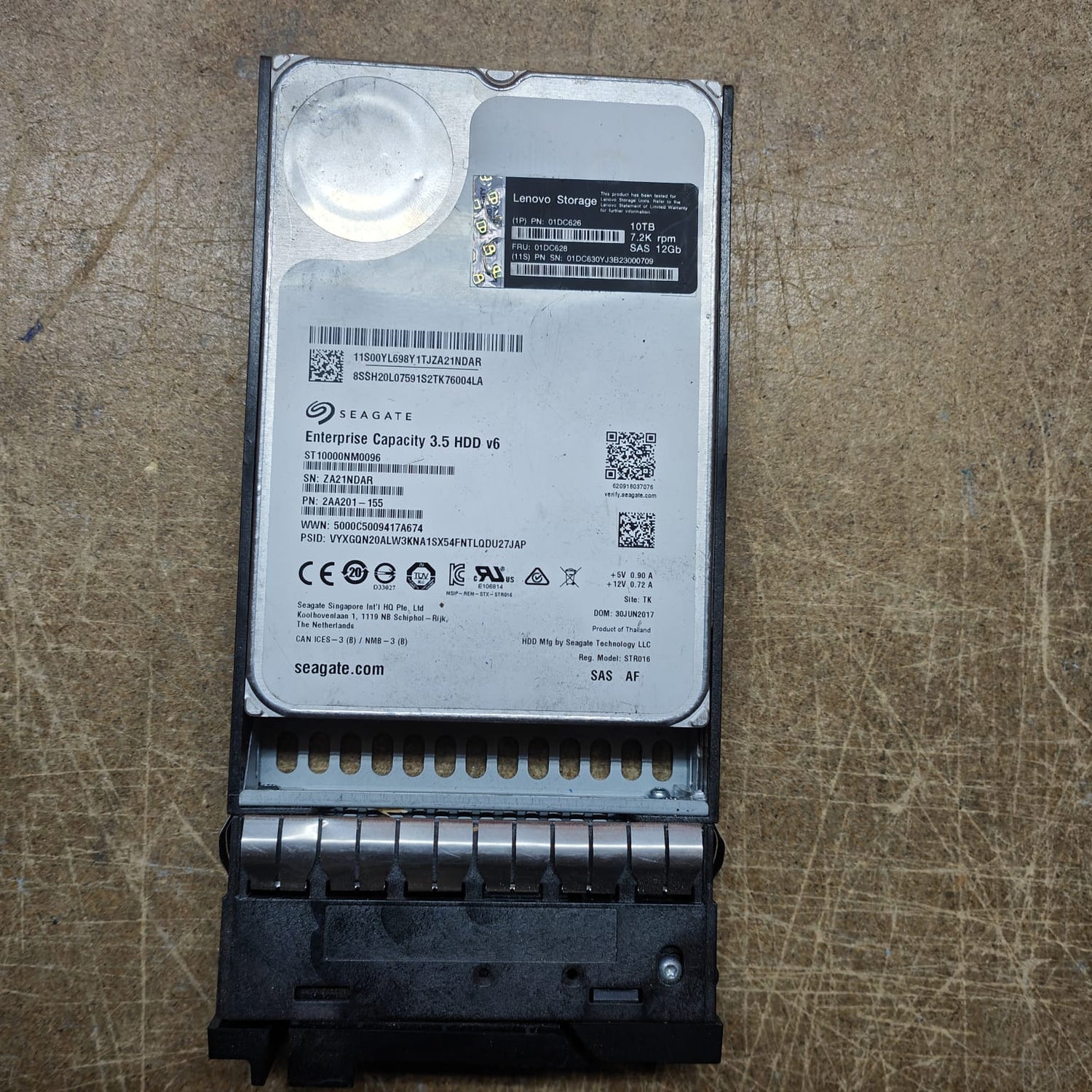 IBM - Lenovo Storage 10TB 7.2K LFF NL-SAS HDD 2nd :01DC628: Alt () Other //