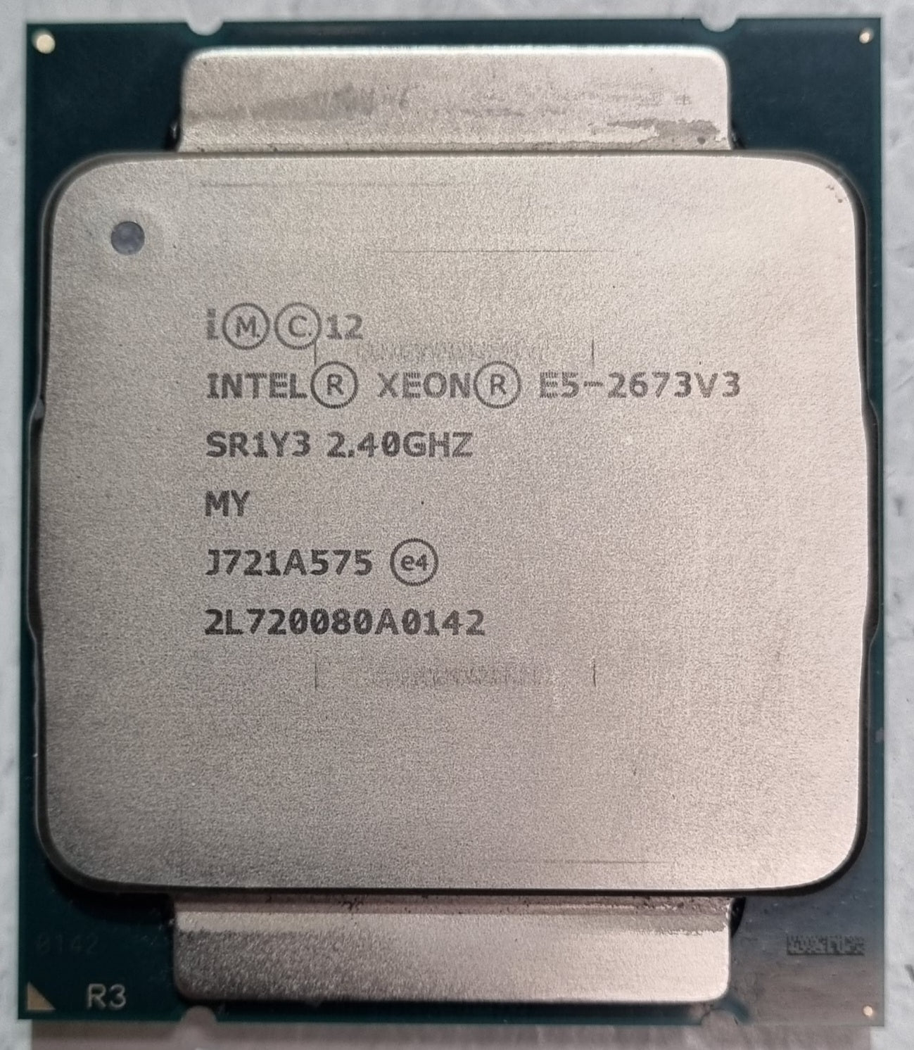 SR1Y3 Intel Xeon E5-2673 v3 12-Core 2.4GHz Processor 2nd :SR1Y3: Alt () Other //