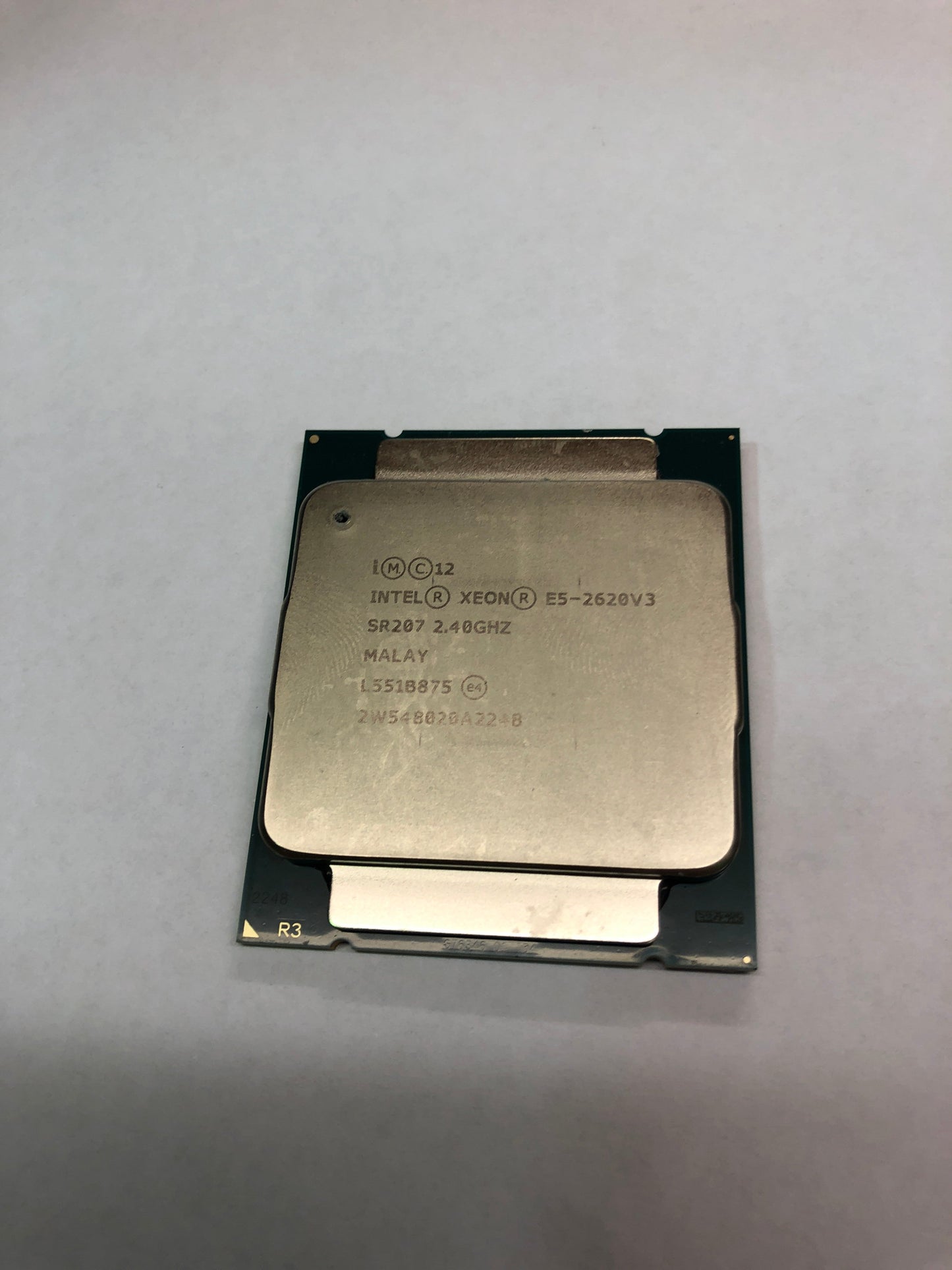 SR207 Intel Xeon Processor E5-2620 v3 6C 2.4GHz 15MB