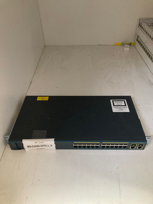 Cisco Catalyst 24port Network Switch PN:WS-C2960-24TC-L 2nd :WS-C2960-24TC-L: Alt () Other //