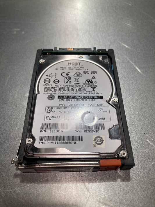 005051539 EMC HDD 1.2TB 10K 2.5" 6GB SAS SSD 2nd :: Alt () Other //