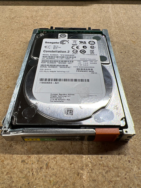 EMC 1TB 6G 2.5inch SAS HDD Hard Drive PN: 005050550 2nd :: Alt () Other //