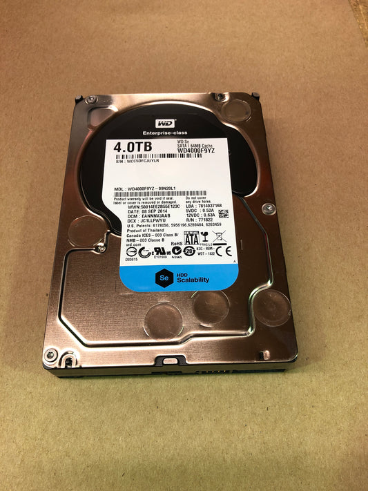 4TB WD 64MB Cache 6Gb/s Western Digital WD4000F9YZ-09N20L0  2nd :: Alt () Other //